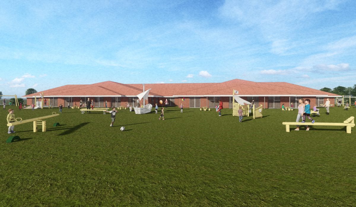 Neubau einer siebenzügigen Kindertagesstätte in Klein Meckelsen