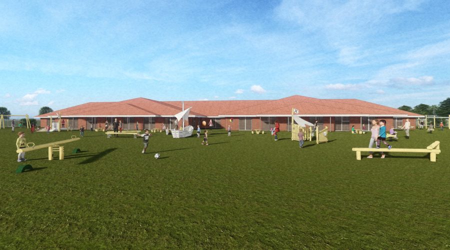 Neubau einer siebenzügigen Kindertagesstätte in Klein Meckelsen